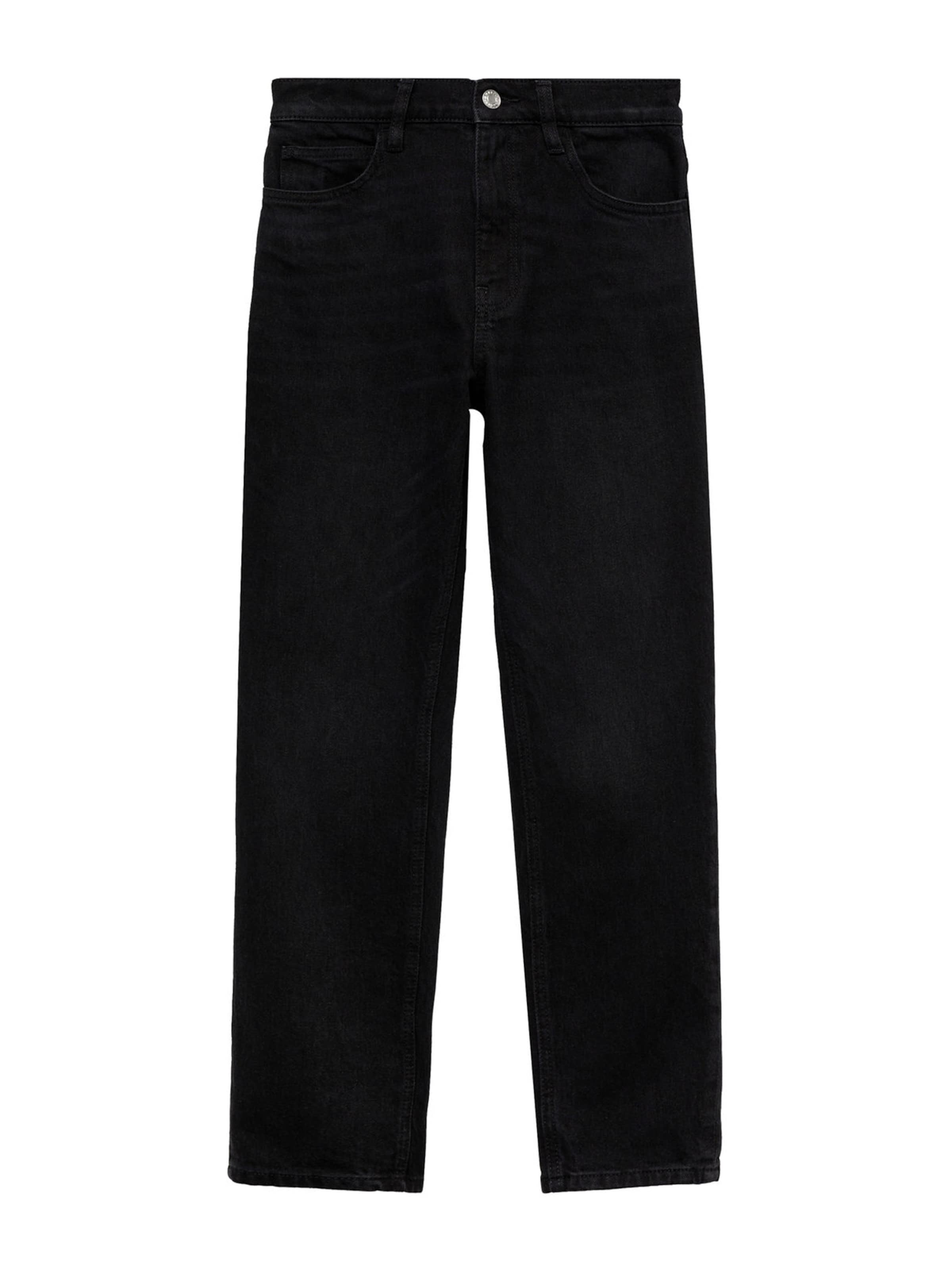 MANGO Skinny Farmer - fekete: elől