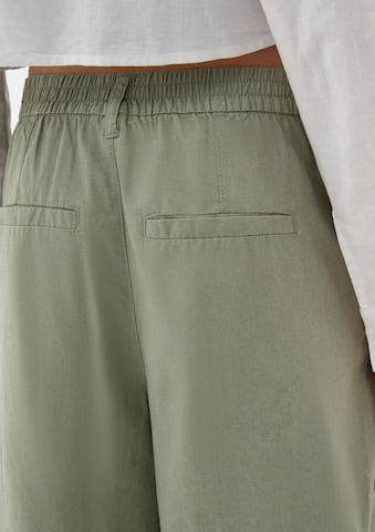 QS Wide leg Broek in Groen