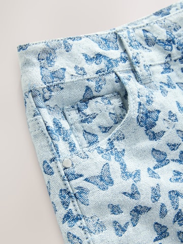 Next Skinny Shorts in Blau