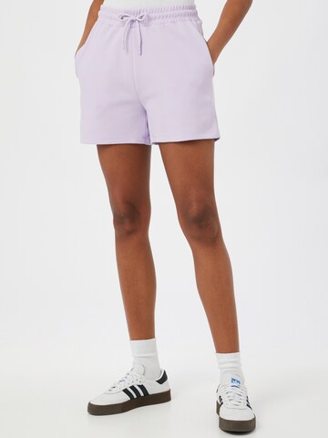 Regular Pantalon 'Christalia' mbym en violet : devant