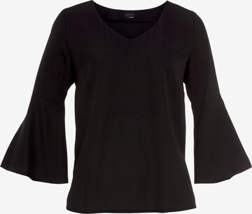 LAURA SCOTT Blouse in Black: front