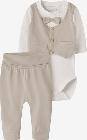 NAME IT Set in Beige: voorkant