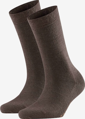 Chaussettes FALKE en marron : devant