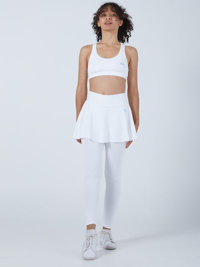 SPORTKIND Sports Bra 'Sport BH breite Träger' in White, Item view
