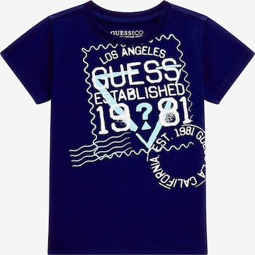 GUESS T-Shirt in Blau: predná strana