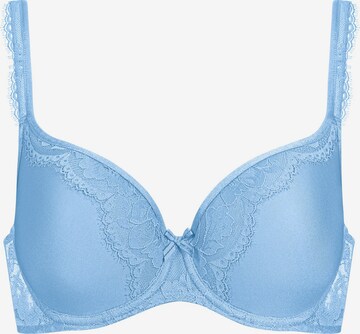 Mey T-shirt Bra 'Amazing' in Blue: front