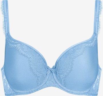 Mey T-shirt Bra 'Amazing' in Blue: front