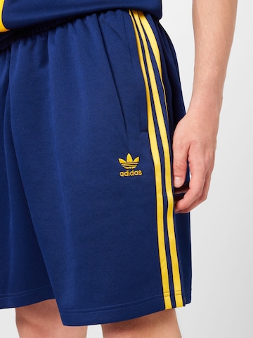 mėlyna ADIDAS ORIGINALS Laisvas Kelnės 'Adicolor Classics+'