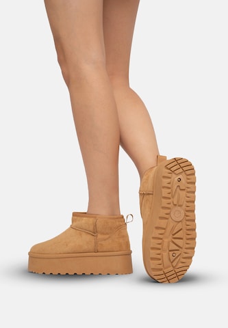 Salinyang Boots i beige