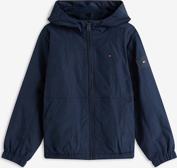 mėlyna TOMMY HILFIGER Demisezoninė striukė: priekis