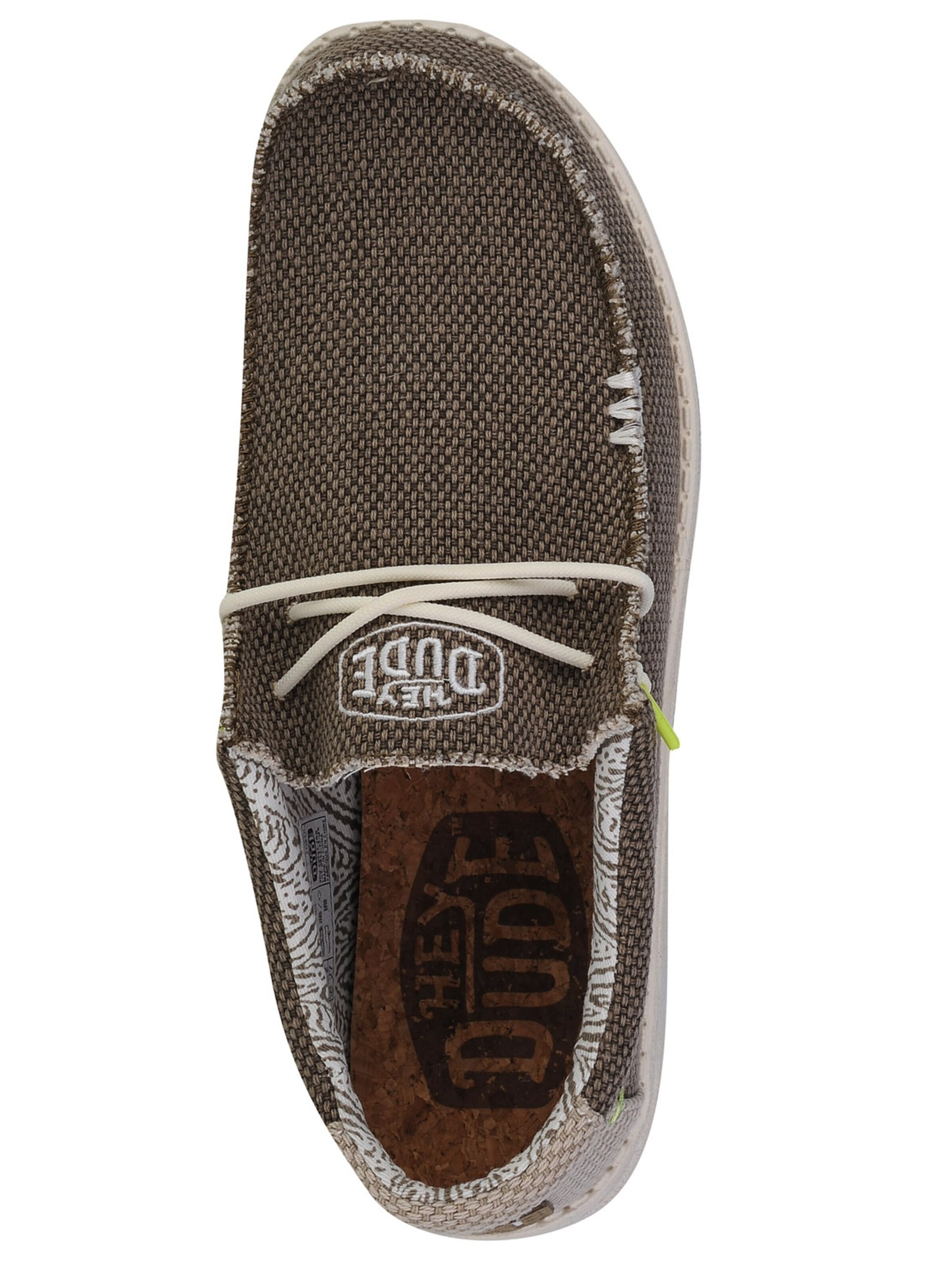 HEY DUDE Moccasin 'Hey Dude Wally Braided' in Brown