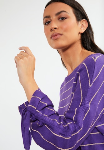 Pull-over faina en violet