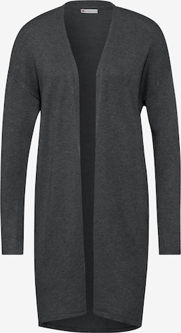STREET ONE Strickjacke in Grau: Vorderseite