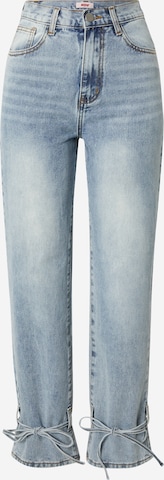 Misspap Regular Jeans in Blue: front