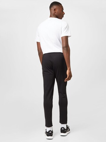 ADIDAS SPORTSWEAR Regular Workout Pants 'Essentials Tapered Open Hem' in Black