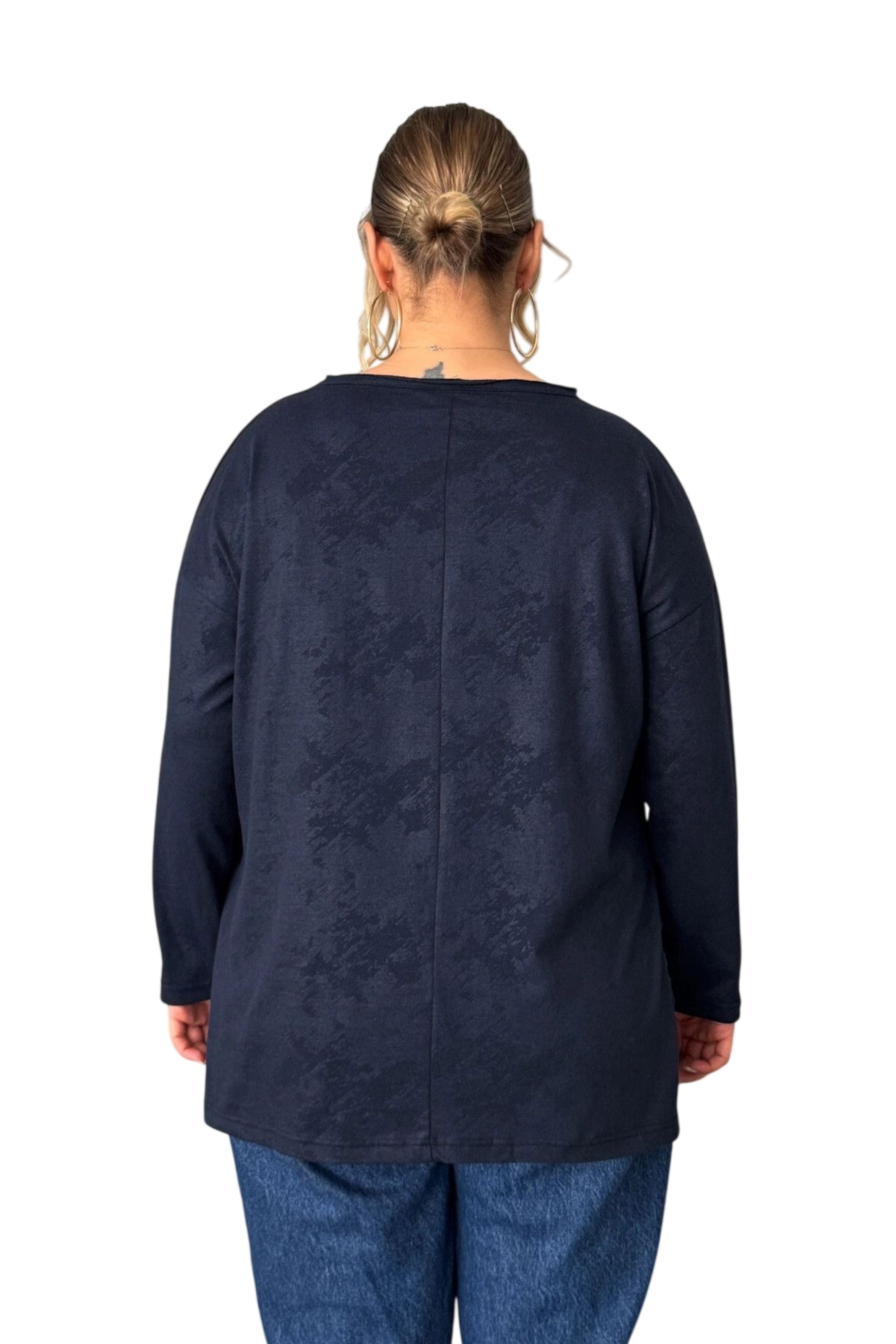 Stil Diva Sweatshirt in Blauw