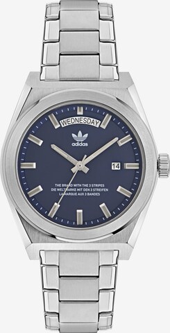 ADIDAS ORIGINALS Analoguhr ' CODE FIVE ' in Blau: predná strana