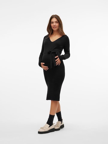 Vero Moda Maternity Dress 'SABA' in Black: front