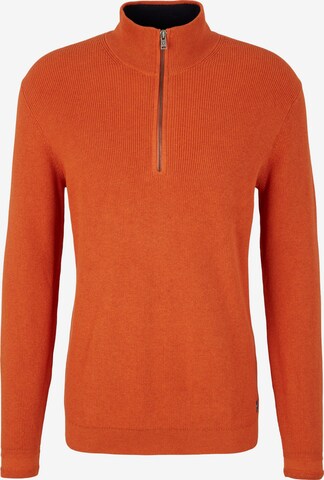 Pull-over TOM TAILOR en orange : devant