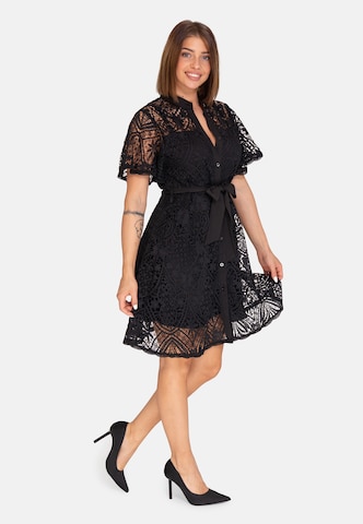 Elara Kleid in Schwarz