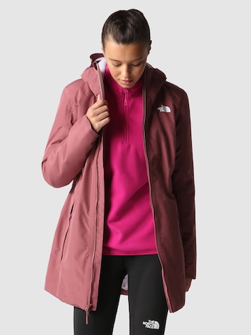 THE NORTH FACE Kültéri kabátok 'Hikesteller' - rózsaszín