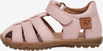 NATURINO Offene Schuhe 'SEE' in Pink: Vorderseite