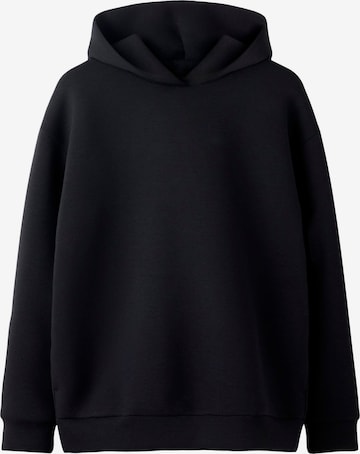 NAME IT - Sudadera en negro: frente