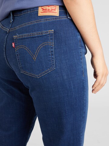 Levi's® Plus Slimfit Kavbojke | modra barva