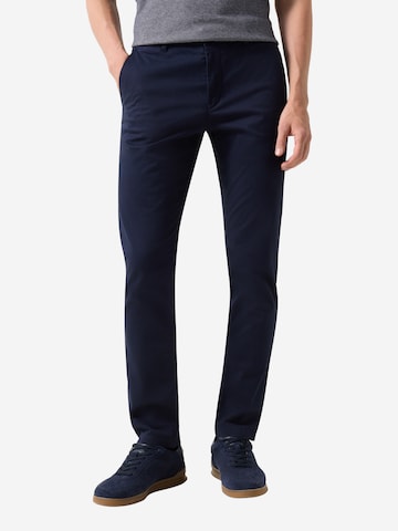 BOGNER Regular Chinohose 'Nik' in Blau: Vorderseite