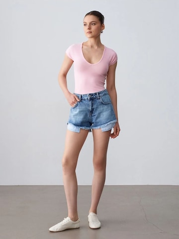 Dilvin - Top em rosa