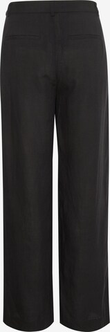 Wide leg Pantaloni con pieghe 'Paula' di Gestuz in nero