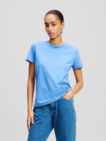 Karl Lagerfeld Shirt in Blue: front