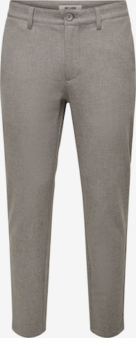 Slimfit Pantaloni eleganți 'ONSMARK' de la Only & Sons pe gri: față