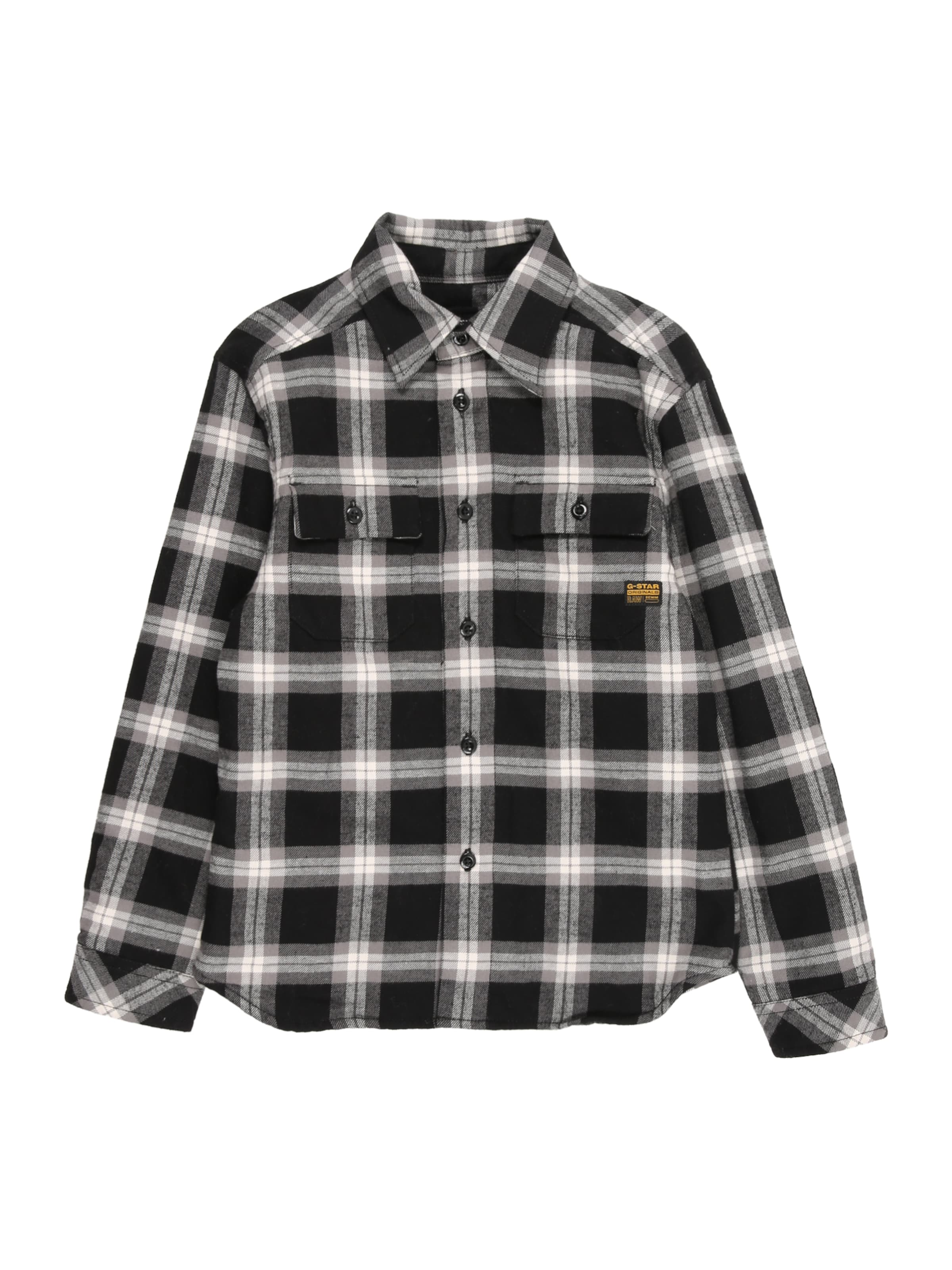 Comfort Fit Cămașă de la G-STAR pe negru: față