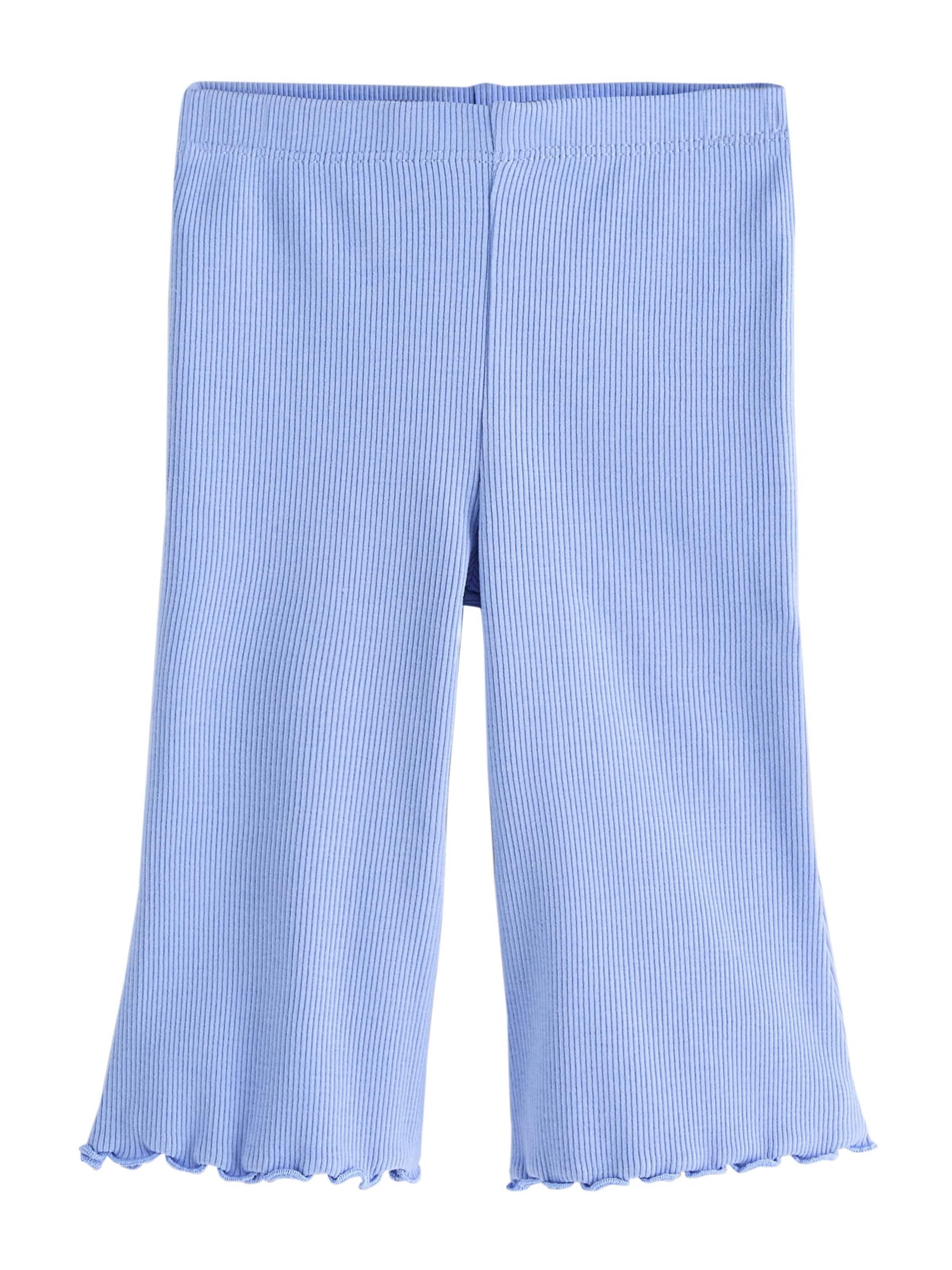 Next - regular Leggings en azul: frente