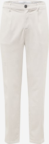 Goldgarn Normální Chino kalhoty – šedá: přední strana