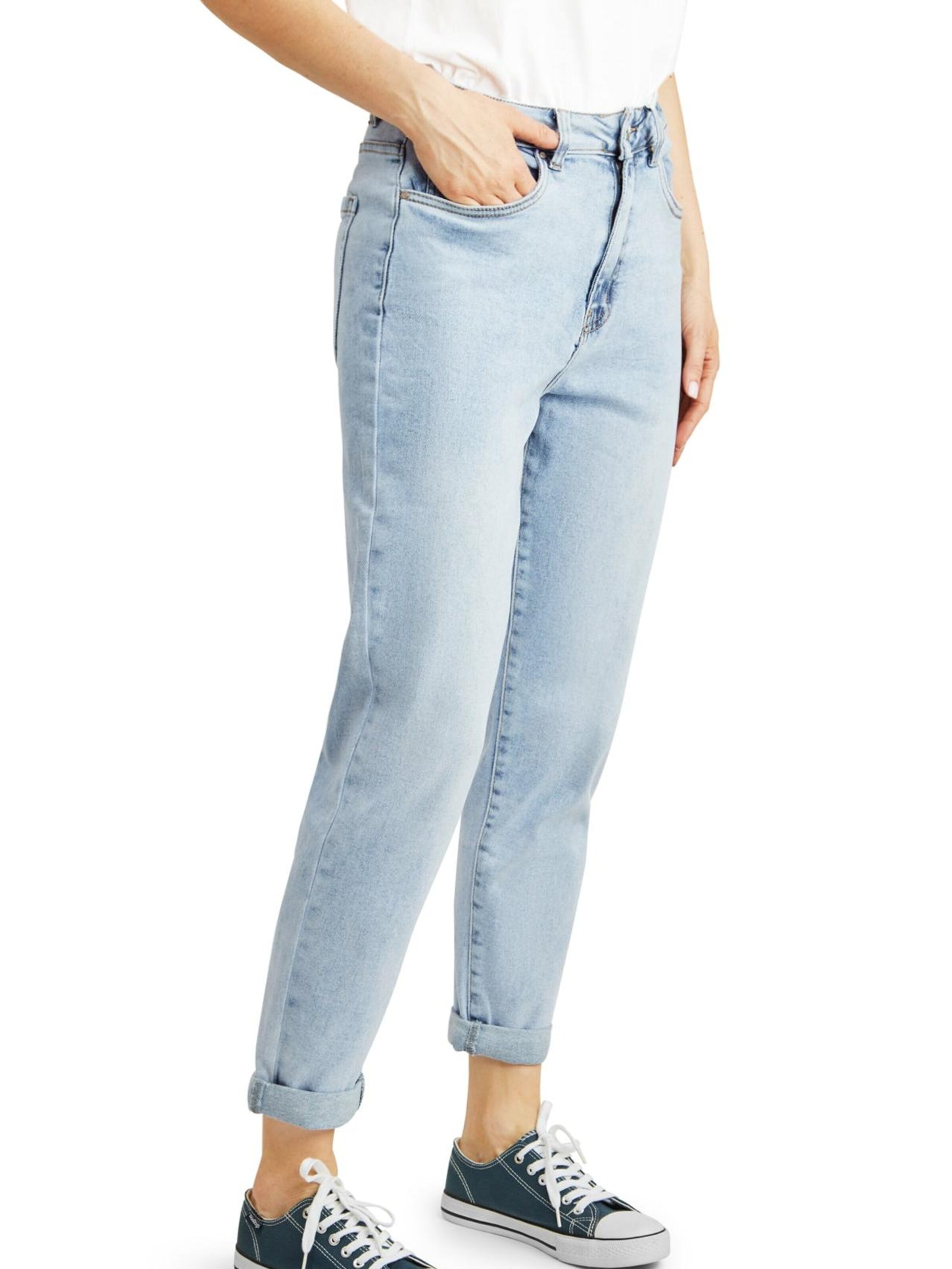 Fraternel Tapered Jeans 'Fraternel Momfit Jeans H102' in Blue