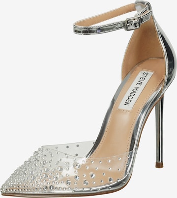 STEVE MADDEN Sandale in Silber: predná strana