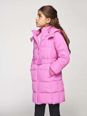 ONLY GIRLS Winter jacket in Pink: front