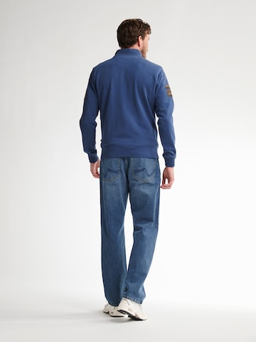 Petrol Industries Sweatjacke 'Kenosha' in Blau