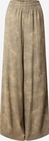 DRYKORN Wide leg Trousers 'WINDY' in Brown: front