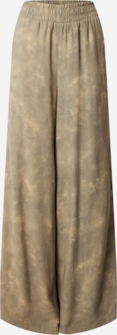 DRYKORN Wide leg Pants 'WINDY' in Brown: front
