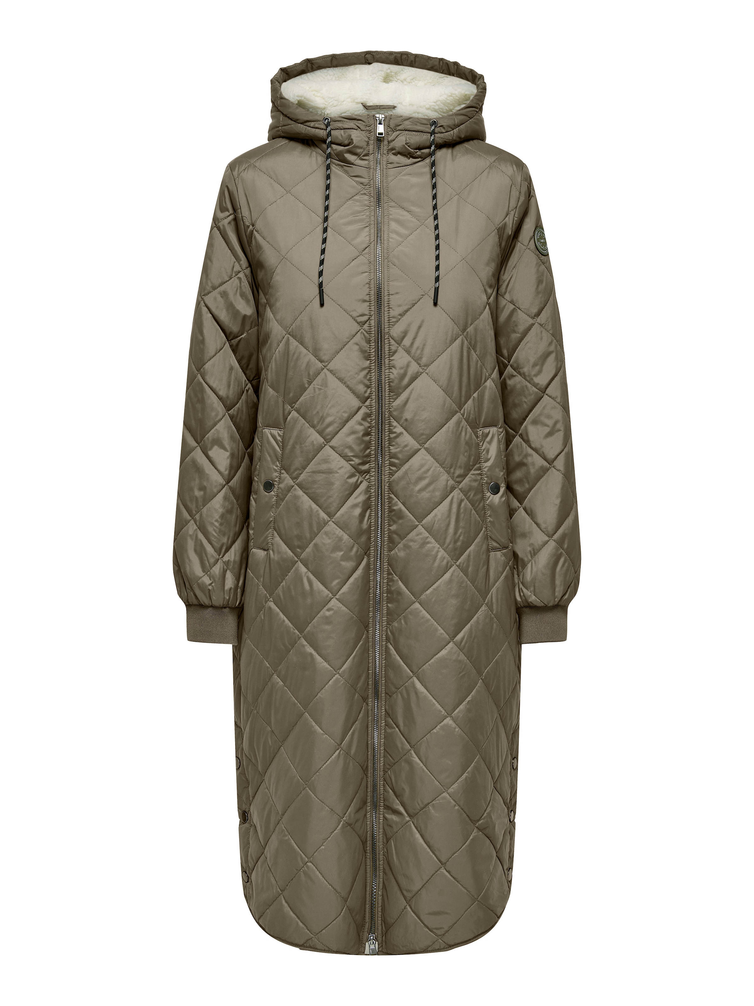 ONLY Зимнее пальто 'ONLNew Sandy' в Коричневый: спереди