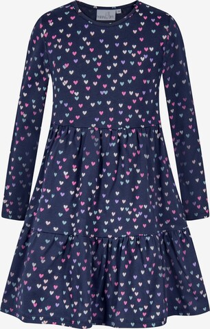 Robe happy girls en bleu : devant