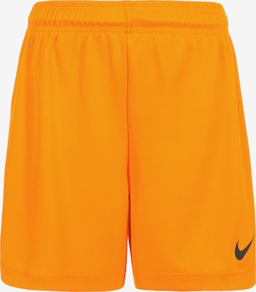 NIKE Regular Workout Pants 'Park II' in Yellow: front