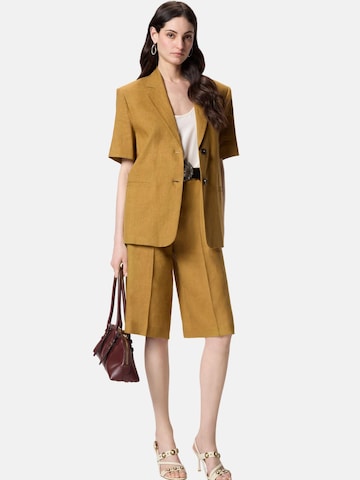 PINKO Tussenjas 'PINKO BRINDISI GIACCA TELA DI LINO GIACCA' in Bruin