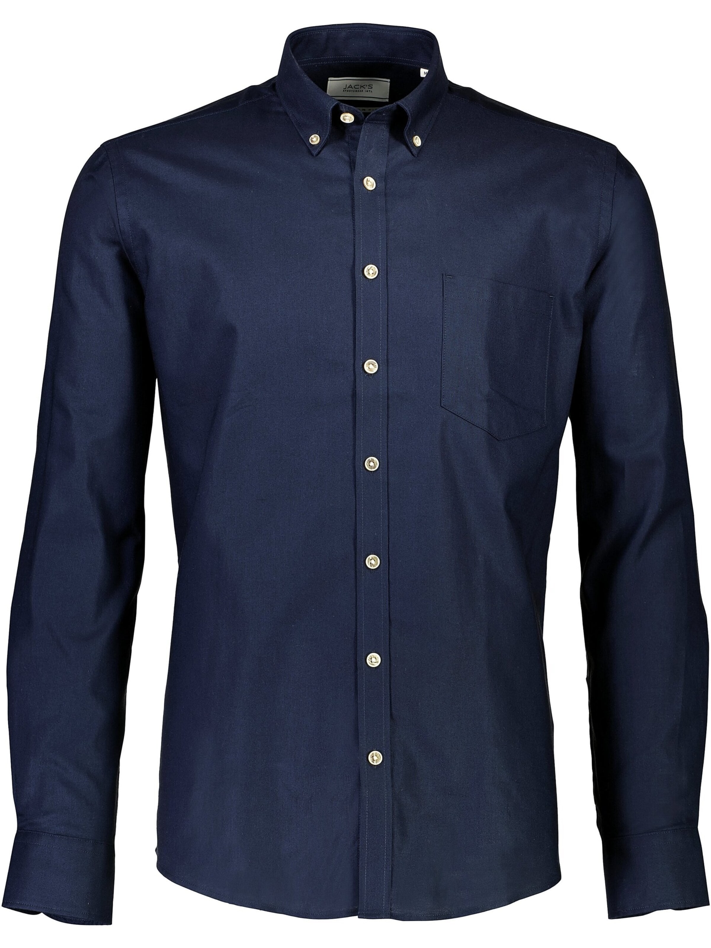 Jack's Regular fit Overhemd in Blauw: voorkant