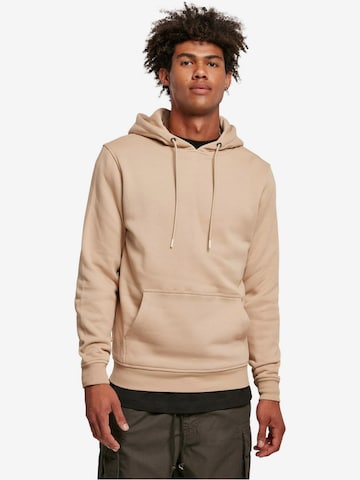 Sweat-shirt 'Terry' Urban Classics en beige : devant