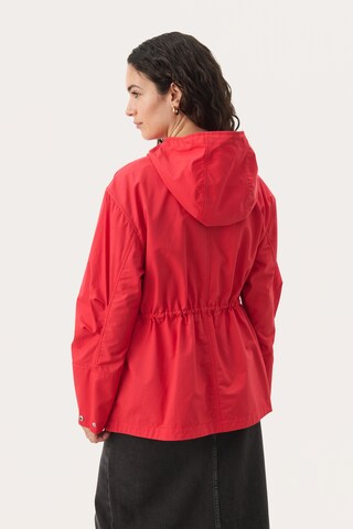 Part Two Tussenparka 'Nellike' in Rood