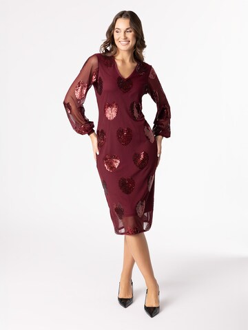 Quiosque Dress in Red
